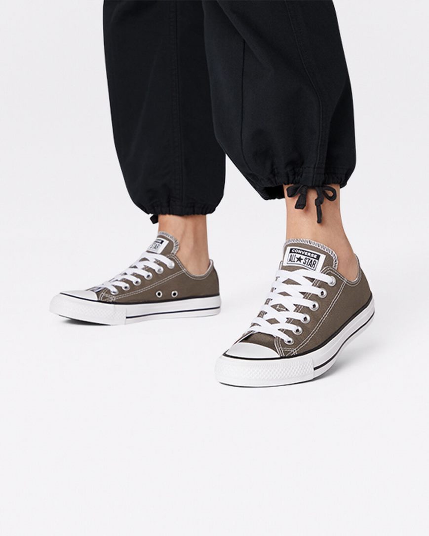 Dámské Boty Nízké Converse Chuck Taylor All Star Classic Tmavě Šedé | CZ XOWQ31